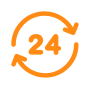 Customer Support 24/7 - icon